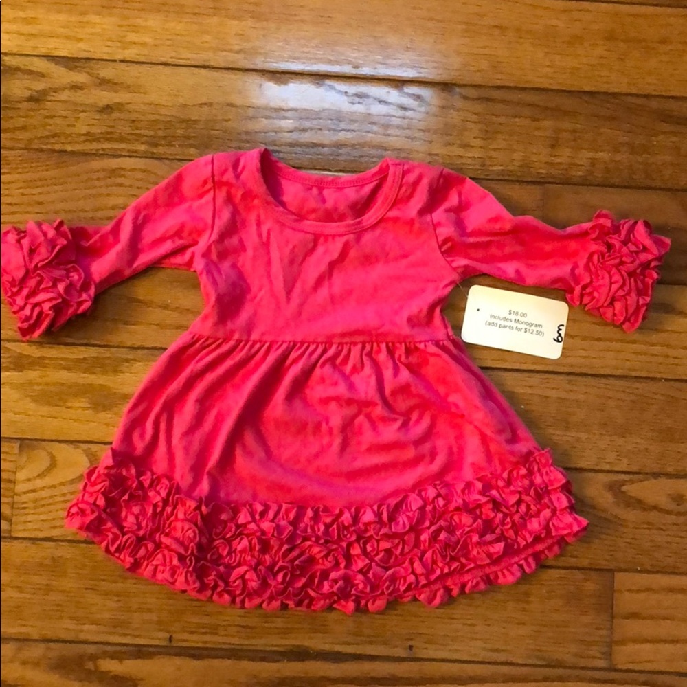 BLANK hot pink dress